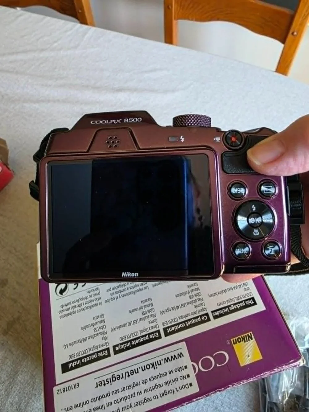 Nikon CoolPix B500 Digital Camera, 16 megapixel, 40x Zoom